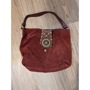 LeatherRock USA Suede Slouchy bag